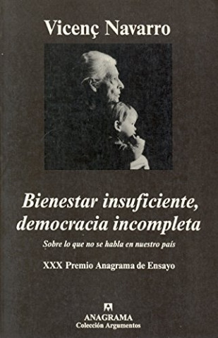 Carte Bienestar insuficiente, democracia incompleta : sobre lo que no se habla en nuestro país Vicenç Navarro