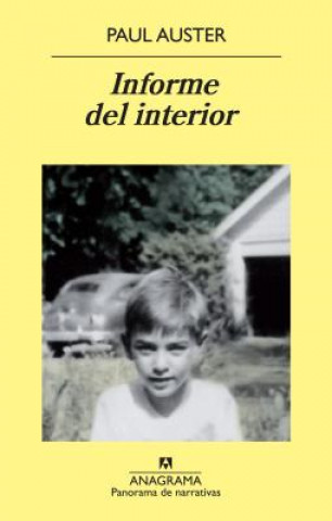 Kniha Informe del Interior Paul Auster