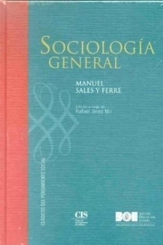 Kniha Sociología general Manuel Sales Ferré