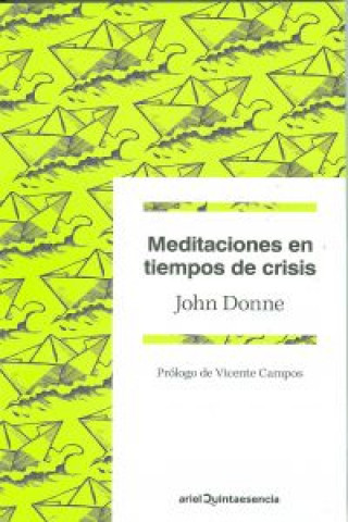 Kniha Meditaciones en tiempos de crisis JOHN DONNE