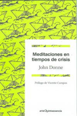 Książka Meditaciones en tiempos de crisis JOHN DONNE