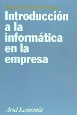 Книга Introducción a la informática en la empresa Adolfo Santodomingo Garachana