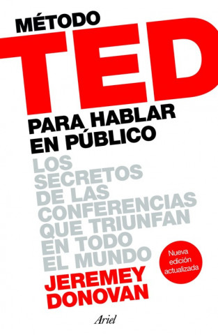 Carte Método TED para hablar en público JEREMY DONOVAN