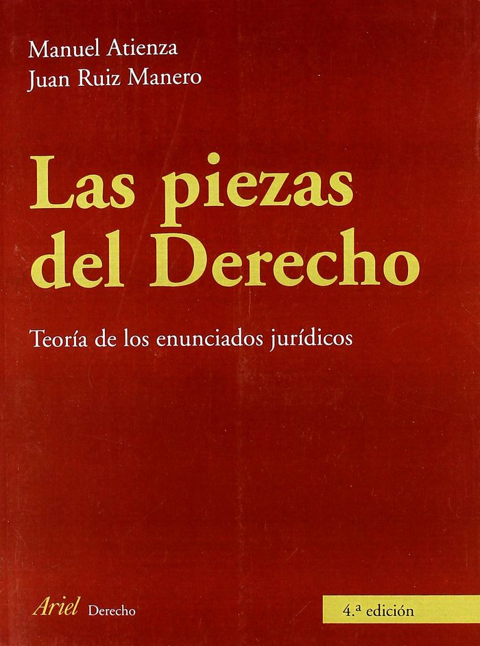 Book LAS PIEZAS DEL DERECHO 