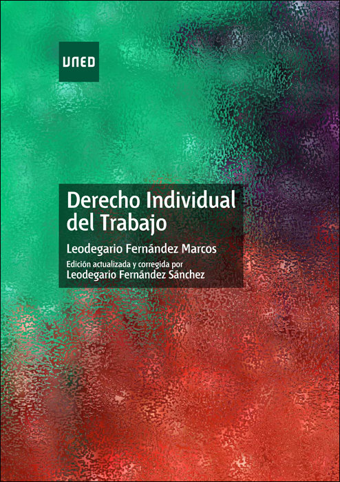 Carte Derecho individual del trabajo Leodegario Fernández Marcos