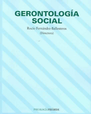 Book Gerontología social Rocío Fernández Ballesteros