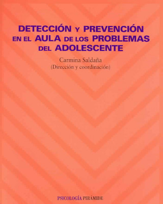 Carte Detección y prevención en el aula de los problemas del adolescente CARMINA SALDAÑA GARCIA