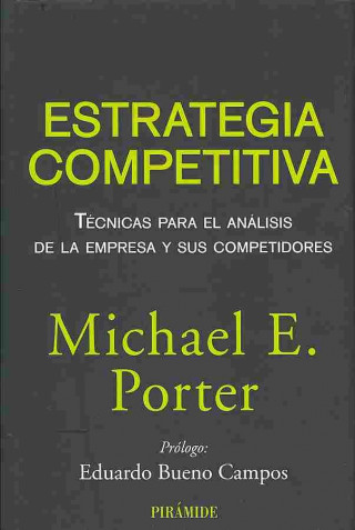 Kniha Estrategia competitiva : técnicas para el análisis de la empresa y sus competidores Michael E. Porter