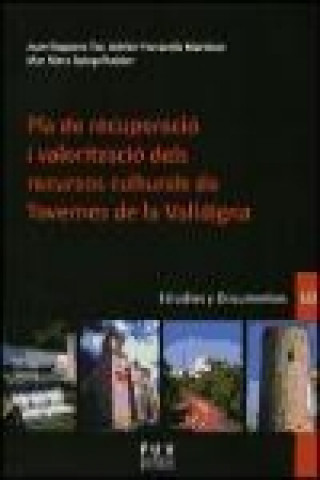 Kniha Pla de recuperació i valorització dels recursos culturals de Tavernes de la Valldigna Adrián Ferrandis Martínez