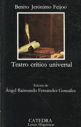 Kniha Teatro crítico universal Benito Jerónimo Feijoó