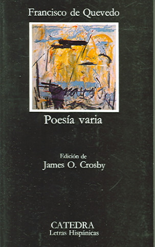 Book Poesia Varia Francisco de Quevedo