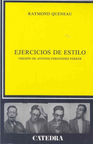 Kniha Ejercicios de estilo Raymond Queneau