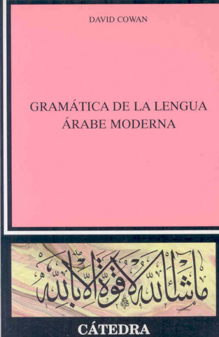 Kniha Gramática de la lengua árabe moderna David . . . [et al. ] Cowan