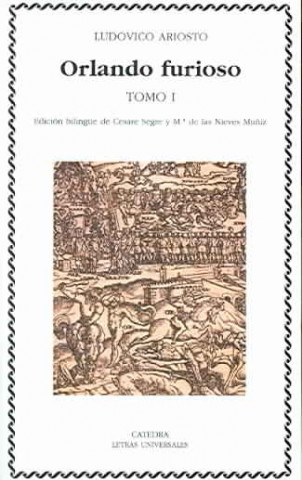 Könyv Orlando furioso, tomo I 