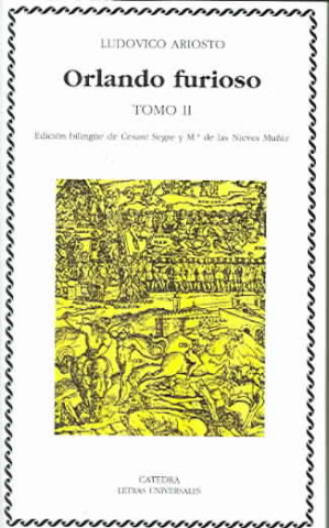 Книга Orlando furioso, tomo II 