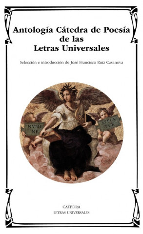 Kniha Antología cátedra de poesía de las letras universales 