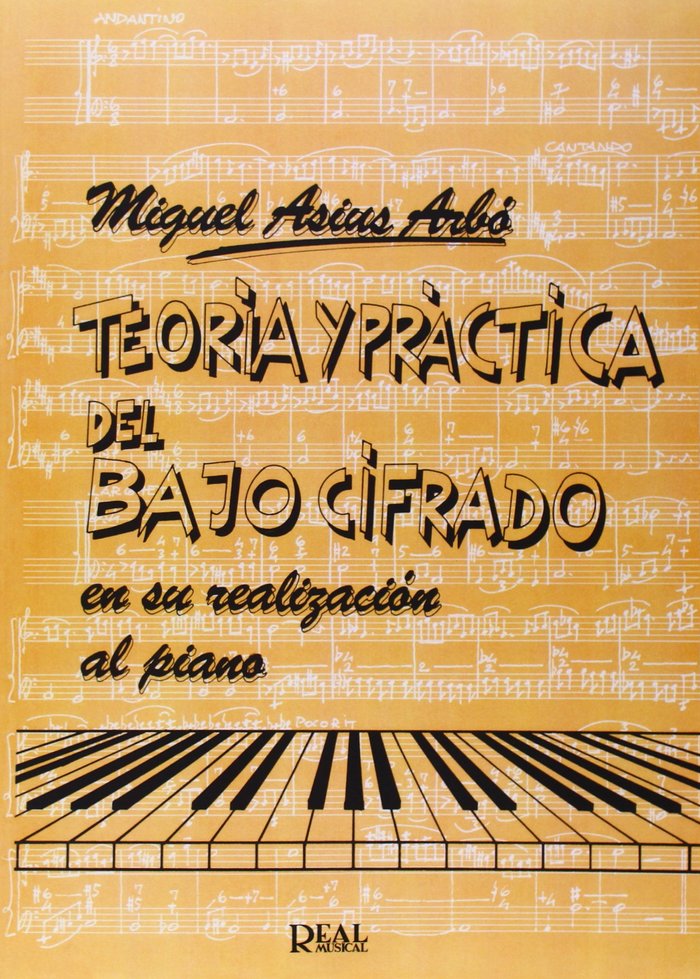 Kniha Teoría y práctica del bajo cifrado en su realización al piano Miguel Asins Arbó