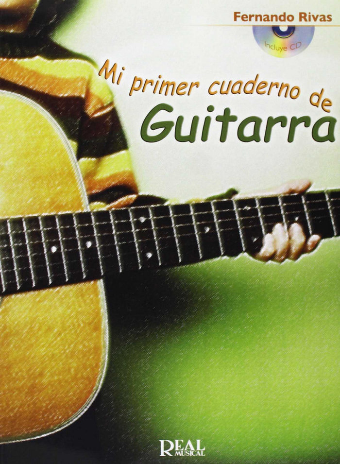 Kniha Mi primer cuaderno de guitarra con cd Fernando Rivas Martínez