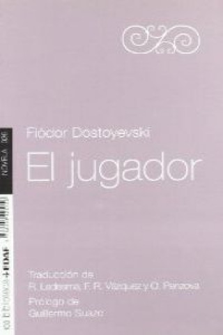 Livre El jugador FIODOR DOSTOIEVSKI