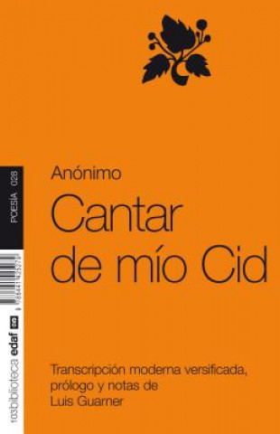 Könyv Cantar de Mio Cid Luis Guarner