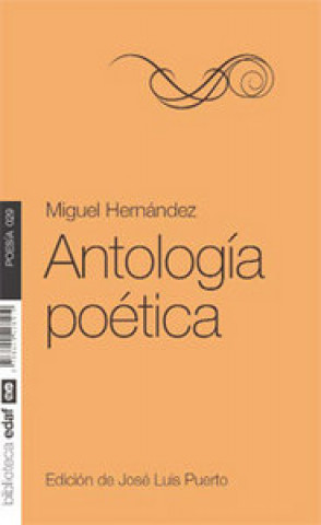 Książka Antología poética Miguel Hernández