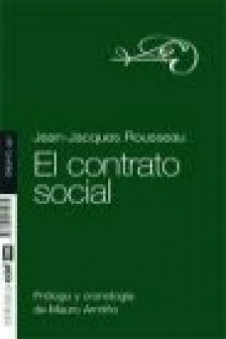 Libro El contrato social Jean-Jacques Rousseau