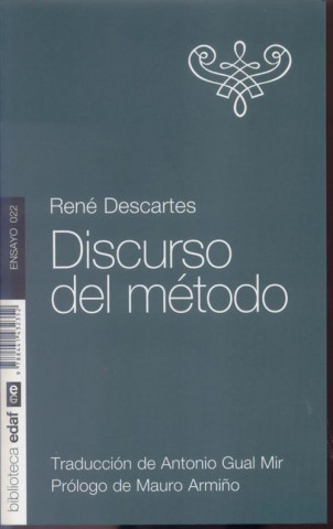 Carte Discurso del método René Descartes