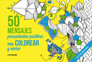 Книга 50 mensajes para colorear LISA MAGANO