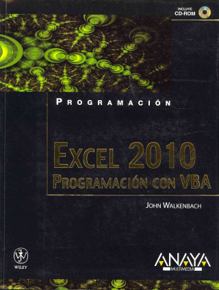 Knjiga Excel 2010. Programación con VBA JOHN WALKENBACH
