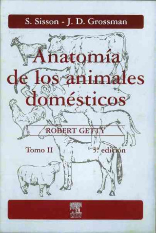 Kniha Anatomía de los animales domésticos. Tomo II 