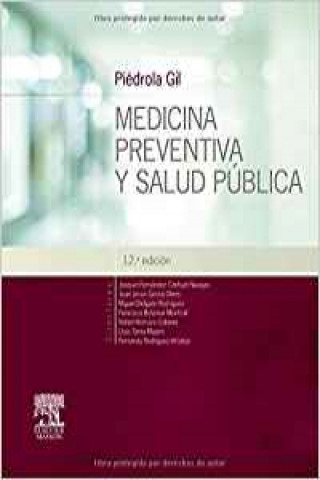 Kniha Piédrola Gil. Medicina preventiva y salud pública J. FERNANDEZ-CREHUET