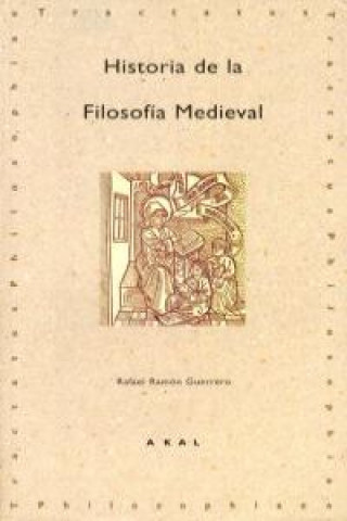 Książka Historia de la filosofía medieval Rafael Ramón Guerrero