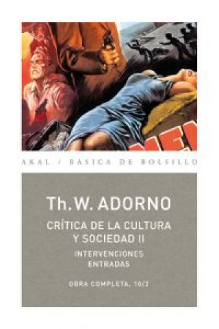 Carte Crítica de la cultura y sociedad II Theodor W. Adorno