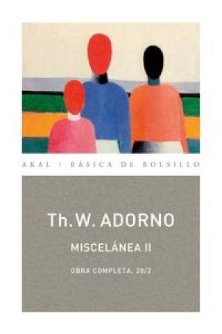 Kniha Miscelánea II Theodor W. Adorno