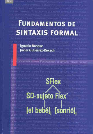 Könyv fundamentos de sintaxis formal Ignacio Bosque