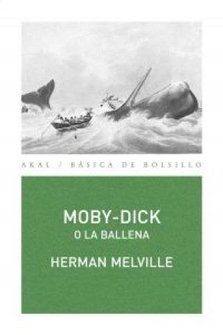 Kniha Moby-Dick o la ballena Herman Melville