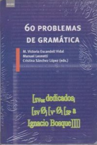 Book 60 problemas de gramatica M. Victoria Escandell Vidal
