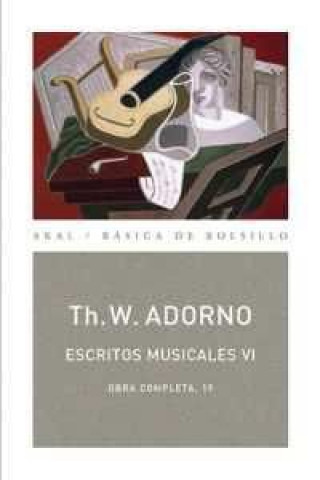 Kniha Escritos musicales VI Theodor W. Adorno