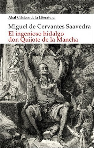 Carte INGENIOSO HIDALGO DON QUIJOTE DE LA MANCHA MIGUEL DE CERVANTES