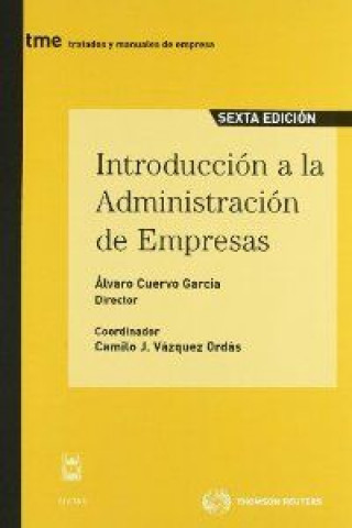 Carte Introducción a la administración de empresas José Álvaro Cuervo García