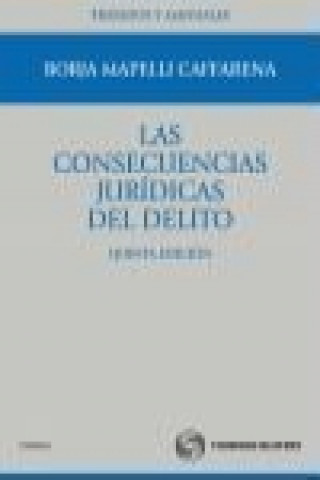 Kniha Las Consecuencias Juridicas del Delito 