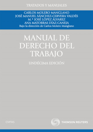 Kniha Manual de derecho del trabajo Carlos . . . [et al. ] Molero Manglano