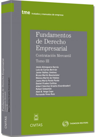 Könyv Fundamentos deDerecho Empresarial III 