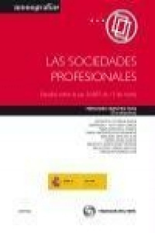 Kniha Las sociedades profesionales : estudios sobre la Ley 2-2007, de 15 de marzo Mercedes Sánchez Ruiz
