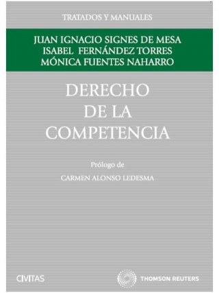 Kniha Derecho de la competencia Isabel Fernández Torres