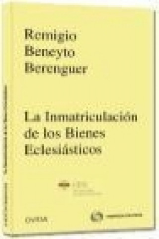 Könyv La Inmatriculación Bienes Eclesiásticos 