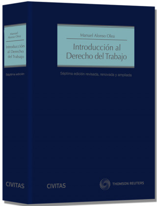 Knjiga Introducción al Derecho del Trabajo (Papel + e-book) MANUEL ALONSO OLEA