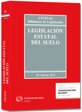 Kniha Legislación Estatal del Suelo 