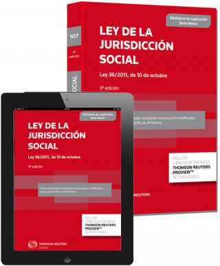 Carte Ley de la Jurisdicción Social (Formato dúo) 