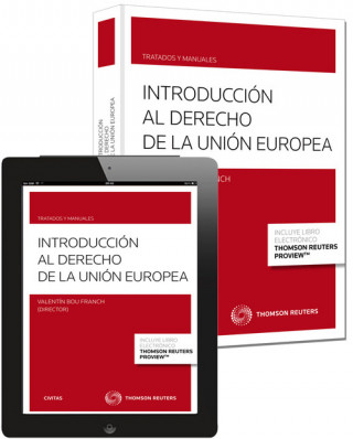 Carte Introducción al Derecho de la Unión Europea VALENTIN BOU FRANCH